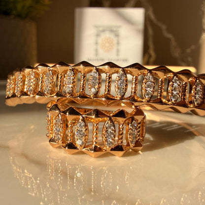 Duo De Luxe En XP Rose Gold 18K